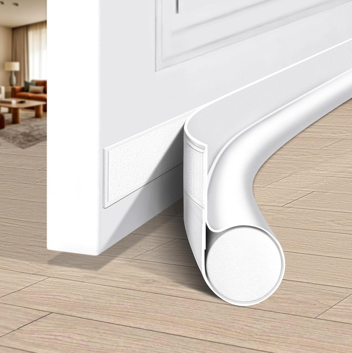 Door Draft Stopper – Under-Door Seal Strip (2-Pack)