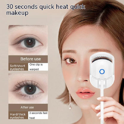 Heated Eyelash Curler – Long-Lasting Curl Without Pinching