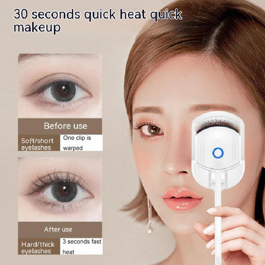 Heated Eyelash Curler – Long-Lasting Curl Without Pinching