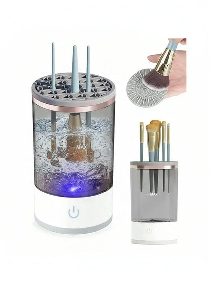 Electric Makeup Brush Cleaner – One-Touch Deep Clean Machine