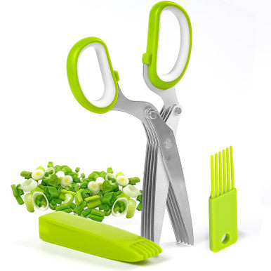 Five-Blade Herb Scissors – Multipurpose Kitchen Shears
