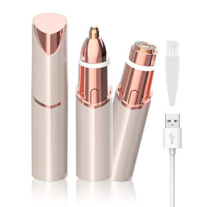 2-in-1 Facial Hair Remover & Eyebrow Trimmer