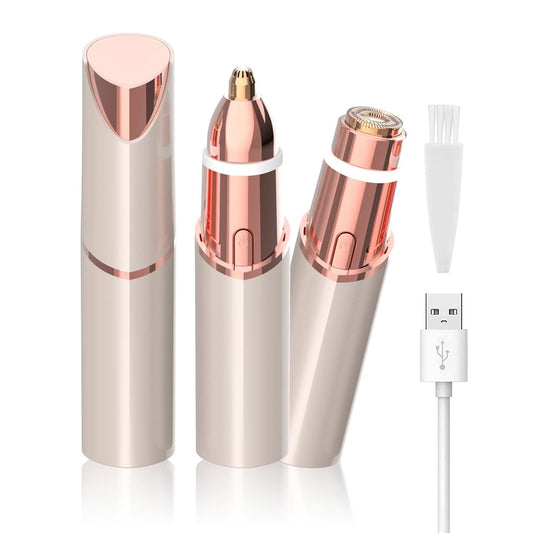 2-in-1 Facial Hair Remover & Eyebrow Trimmer