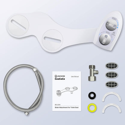 Non-Electric Bidet Attachment for Toilet