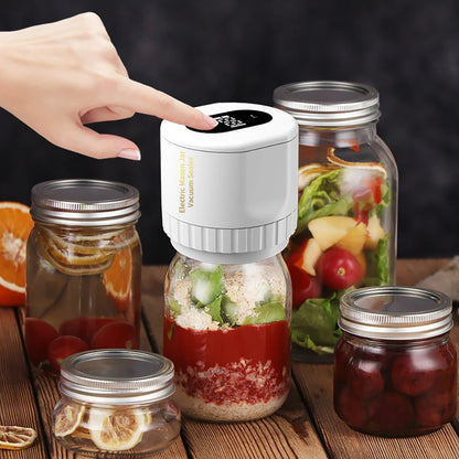 Electric Mason Jar Vacuum Sealer Kit