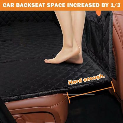Hard-Bottom Dog Car Seat Cover – Back Seat Extender & Protector