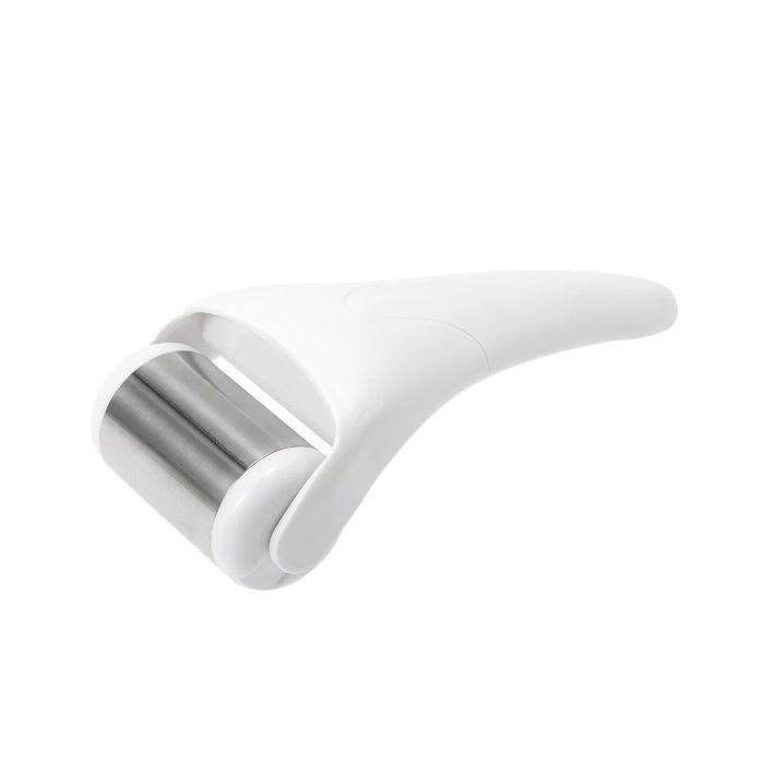White ice roller, angled product shot