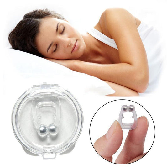 Anti-Snore Nasal Clip – Magnetic Nose Dilator for Quiet Sleep (4-Pack)