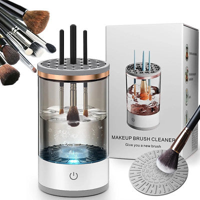 Electric Makeup Brush Cleaner – One-Touch Deep Clean Machine