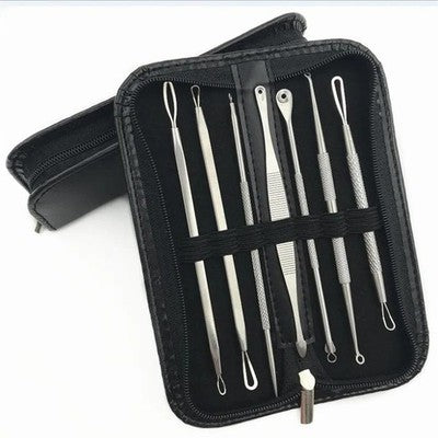 7-Piece Blackhead Remover Tool Kit – Stainless Steel